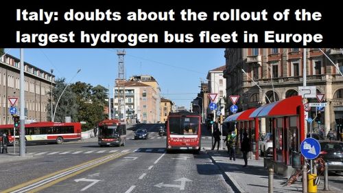 Italië: twijfels bij uitrol van grootste busvloot op waterstof binnen Europa
