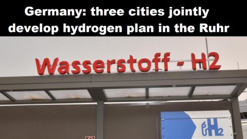 Duitsland: drie steden in het Ruhrgebied ontwikkelen gezamenlijk waterstofplan