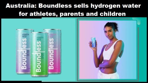 Australië: Boundless verkoopt waterstof-water voor sporters, ouders en kinderen