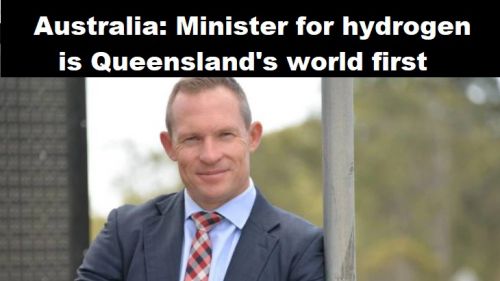 Australië: minister voor waterstof is wereldprimeur voor Queensland