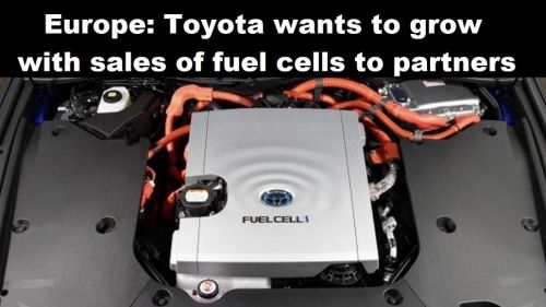 Europa: Toyota wil groeien met verkoop brandstofcel aan partners