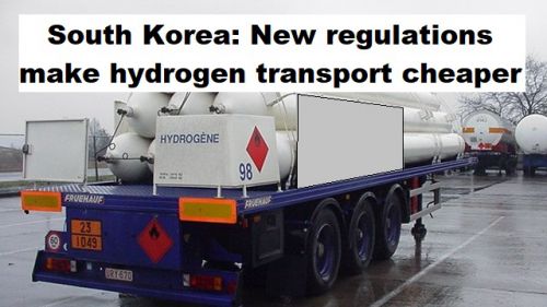 Zuid-Korea: Nieuwe regelgeving maakt transport van waterstof goedkoper