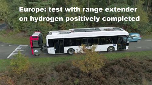 Europa: test met range extender op waterstof positief afgerond