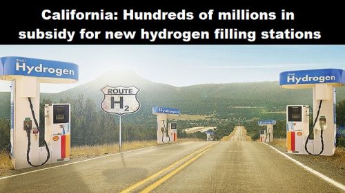 Californië: honderden miljoenen subsidie voor nieuwe waterstoftankstations