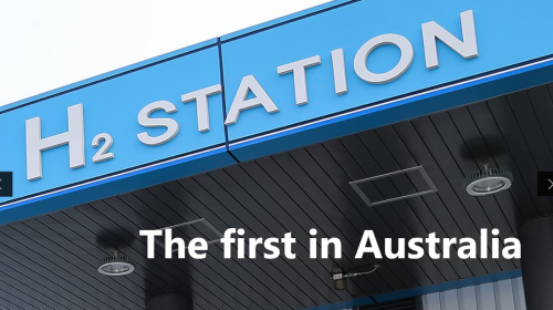 Australië krijgt de eerste drie waterstoftankstations