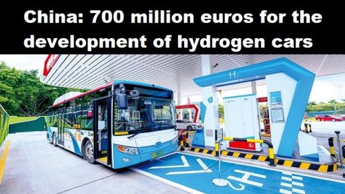 China: 700-miljoen euro voor de ontwikkeling van waterstofauto’s