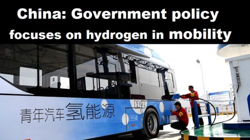China: Overheidsbeleid richt focus op waterstof in de mobiliteit