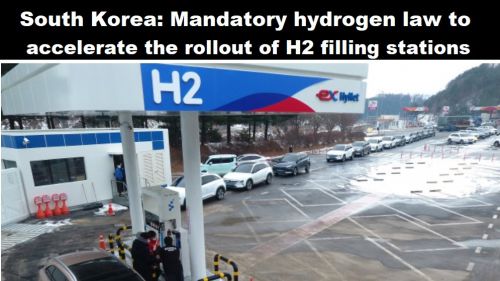 Zuid-Korea: dwingende waterstofwet moet uitrol H2-tankstations versnellen