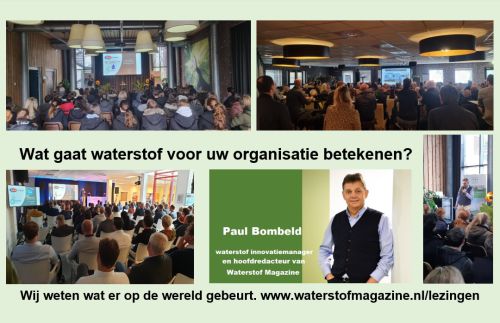 Nederland / België: redactie Waterstof Magazine geeft actuele lezingen
