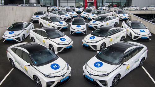 35 waterstofauto’s met dank aan de gemeente Den Haag