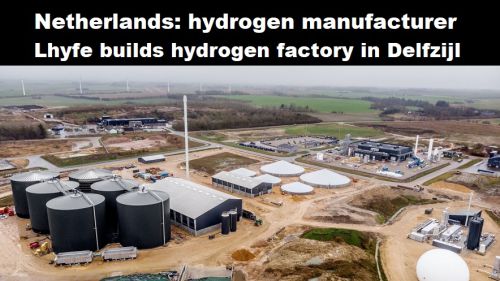 Nederland: waterstoffabrikant Lhyfe bouwt waterstoffabriek in Delfzijl