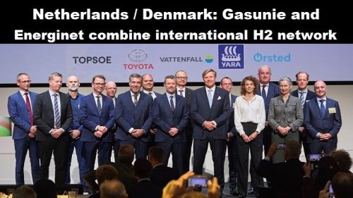 Nederland / Denemarken: Gasunie en Energinet bundelen internationaal H2-netwerk