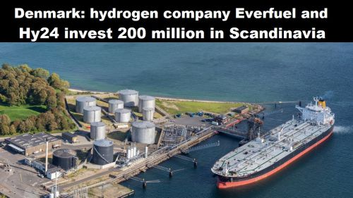 Denemarken: waterstofbedrijf Everfuel en Hy24 investeren 200-miljoen in Scandinavië