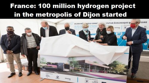 Frankrijk: waterstofproject van 100-miljoen in metropool Dijon van start