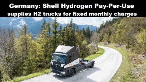 Duitsland: Shell Hydrogen Pay-Per-Use levert H2-trucks voor vaste maandlasten