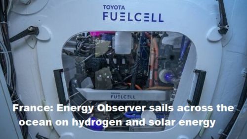 Frankrijk: Energie Observer vaart op waterstof en stroom de oceaan over