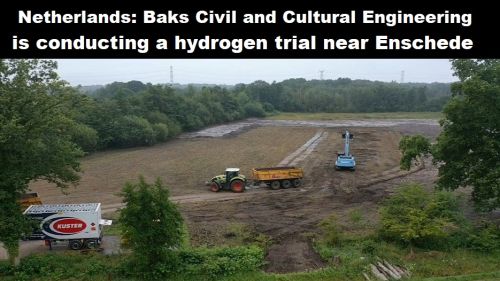 Nederland: Baks civiel- en cultuurtechniek draait proef met waterstof bij Enschede