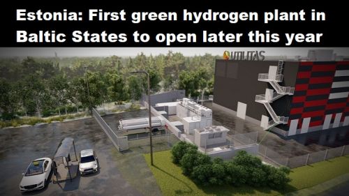 Estland: eerste fabriek voor groene waterstof in Baltische Staten opent eind dit jaar