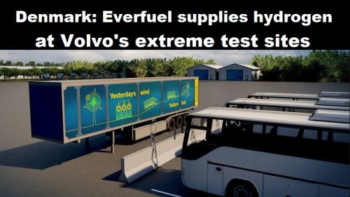 Denemarken: Everfuel levert waterstof op extreme testlocaties van Volvo