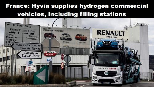 Frankrijk: Hyvia levert bedrijfswagens op waterstof inclusief tankstations