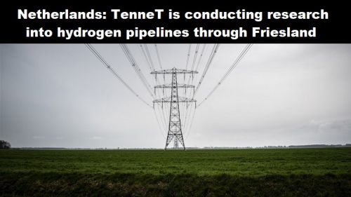 Nederland: TenneT doet onderzoek naar waterstofleiding door Friesland