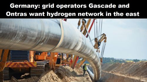 Duitsland: netbeheerders Gascade en Ontras willen waterstofnetwerk in het oosten