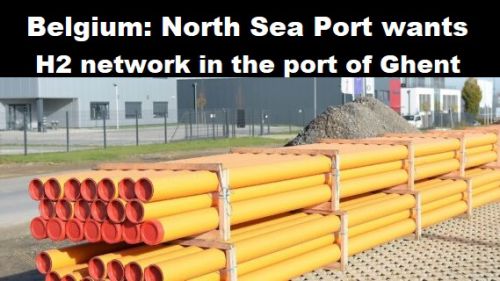 België: North Sea Port wil waterstofnetwerk in de haven van Gent