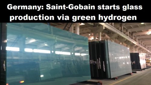 Duitsland: Saint-Gobain begint met glasproductie via groene waterstof