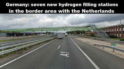 Duitsland: zeven nieuwe waterstoftankstations in grensgebied met Nederland
