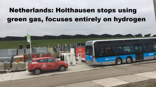 Nederland: Holthausen stopt met groen gas, focus volledig op waterstof