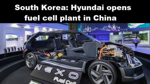 Zuid-Korea: Hyundai opent fabriek voor brandstofcellen in China
