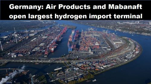 Duitsland: Air Products en Mabanaft openen grootste waterstof-importterminal