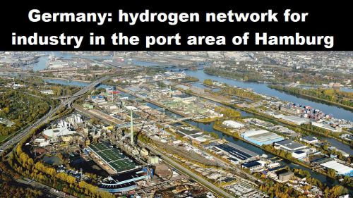 Duitsland: waterstofnetwerk voor industrie in het havengebied van Hamburg