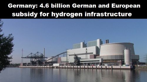 Duitsland: 4,6 miljard Duitse en Europese subsidie voor de waterstof-infrastructuur