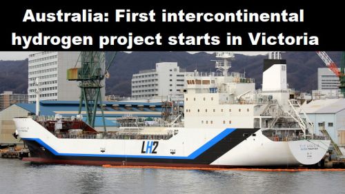 Australië: eerste intercontinentale waterstofproject van start in Victoria
