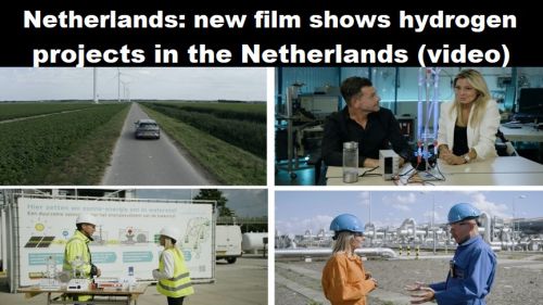 Nederland: nieuwe film toont waterstofprojecten in Nederland (video)