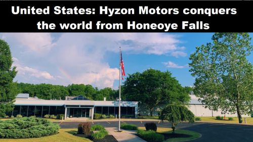 Verenigde Staten: vanuit het dorpje Honeoye Falls verovert Hyzon de wereld
