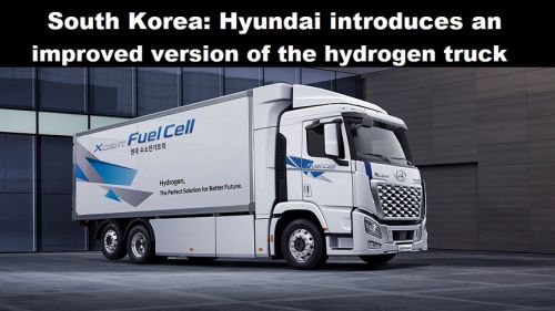 Zuid-Korea: Hyundai komt met verbeterde versie van de waterstof-vrachtauto