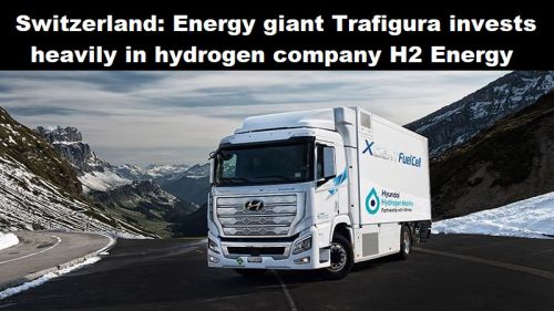 Zwitserland: Energiereus Trafigura investeert fors in waterstofbedrijf H2 Energy