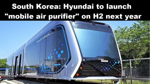 Zuid-Korea: Hyundai start volgend jaar met ‘mobiele luchtreiniger’ op H2