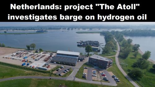 Nederland: project ‘The Atoll’ onderzoekt binnenvaartschip op waterstof-olie