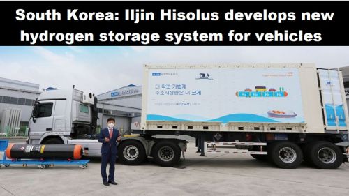 Zuid-Korea: Iljin Hisolus ontwikkelt nieuw waterstofopslagsysteem voor voertuigen