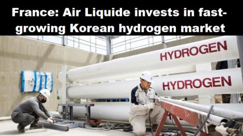 Frankrijk: Air Liquide investeert in snelgroeiende Koreaanse waterstof-markt