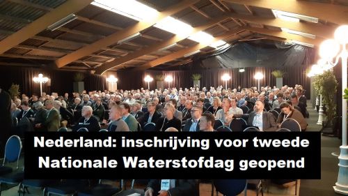 Nederland: inschrijving voor 2e Nationale Waterstofdag in Lelystad geopend