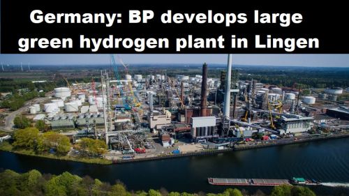 Duitsland: BP ontwikkelt grote groene waterstoffabriek in Lingen