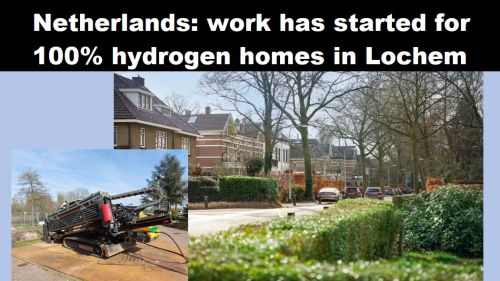 Nederland: werkzaamheden voor 100% waterstofwoningen in Lochem van start