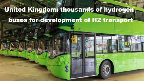 Verenigd Koninkrijk: duizenden waterstofbussen voor ontwikkeling H2-transport