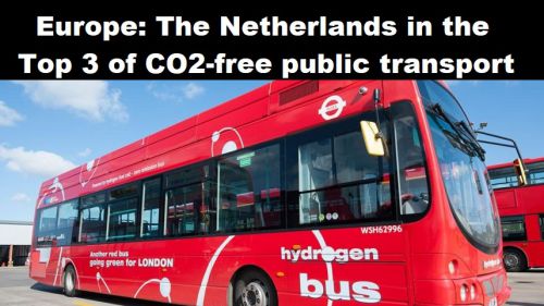 Europa: Nederland in Europese Top 3 van CO2-vrij openbaar vervoer