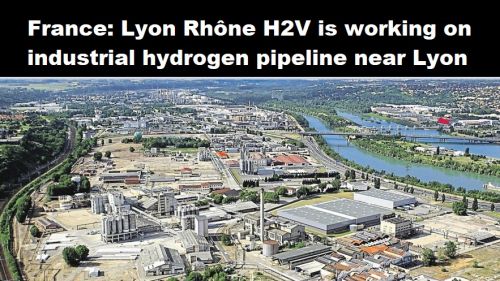 Frankrijk: Lyon Rhône H2V werkt aan industriële waterstofleiding bij Lyon