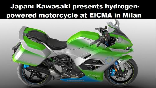 Japan: Kawasaki presenteert motorfiets op waterstof op EICMA 2022 in Milaan